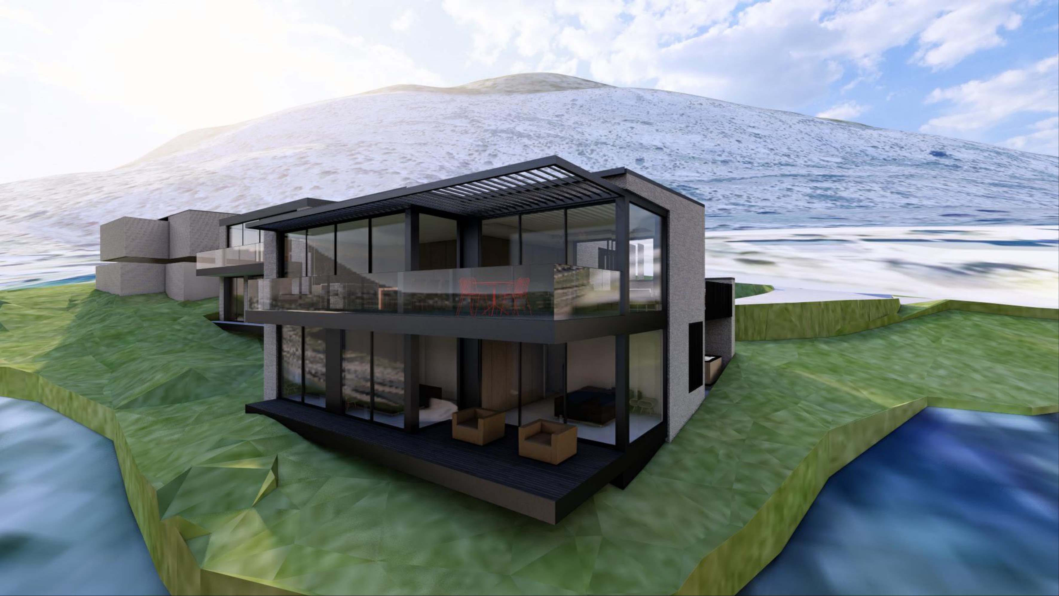 3 Loop Road exterior render