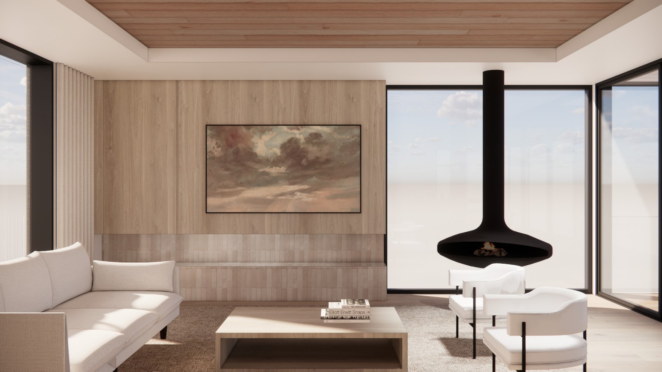 3 Loop Road living room render